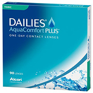 Dailies® AquaComfort Plus® Toric 90pk